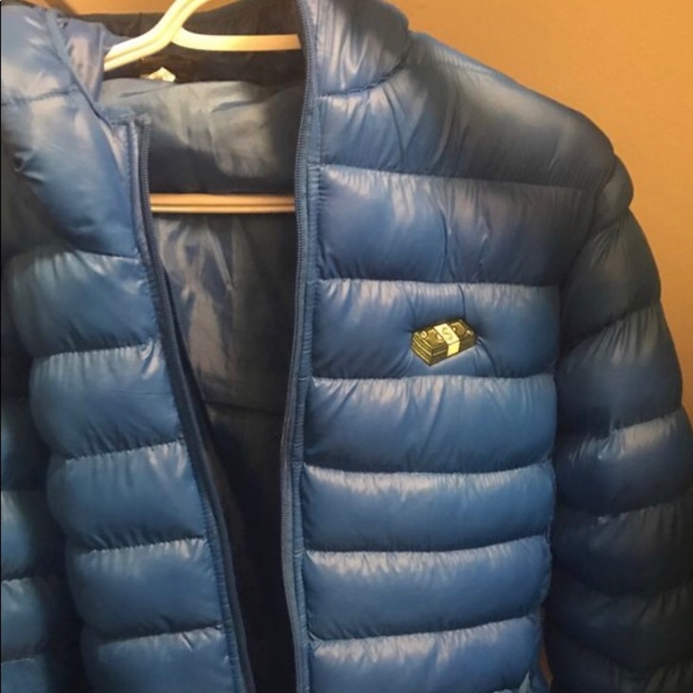 Blue Puffer Jacket